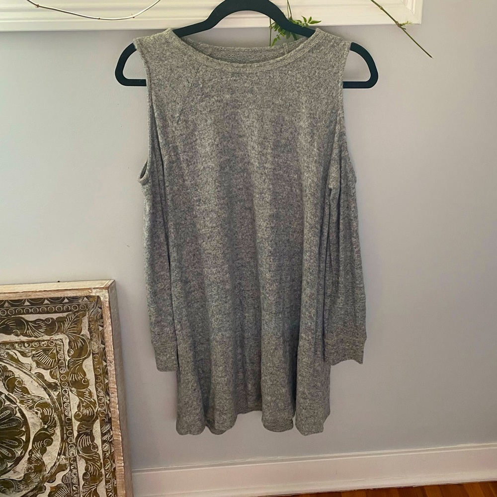 Abercrombie cold shoulder A-line women’s dress